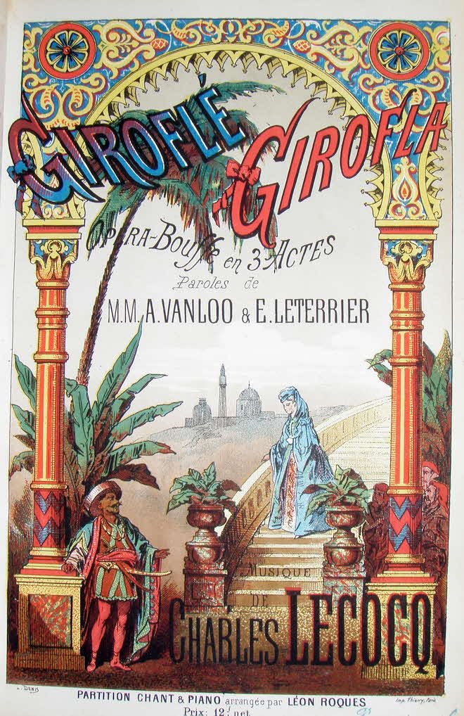 Alexandre Charles Lecocq (* 3. Juni 1832 in Paris;  24. Oktober 1918 ebenda) war ein franzsischer Operettenkomponist.

Girofl-Girofla, Erstauffhrung Brssel 1874 - 39 € mtl./K 350 €