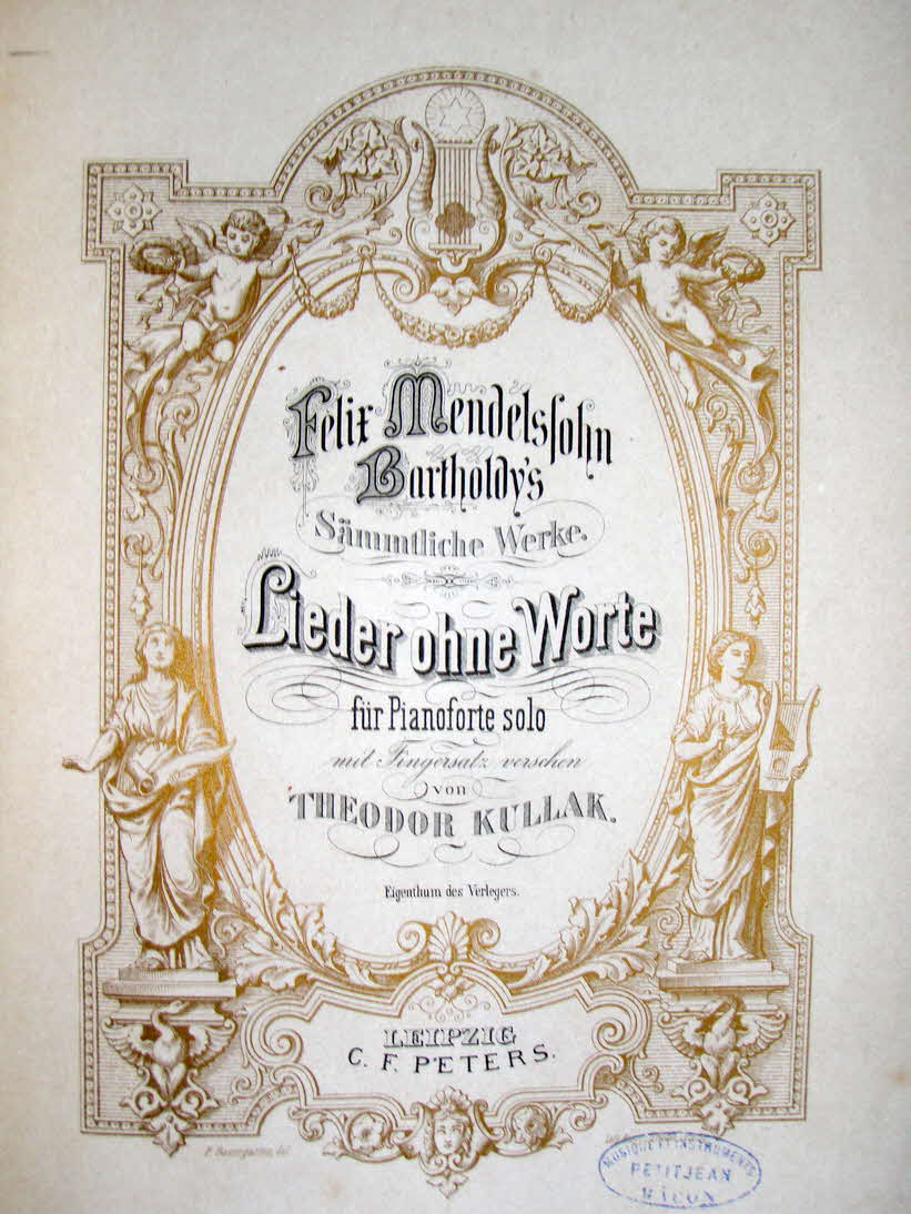 Jakob Ludwig Felix Mendelssohn Bartholdy (* 3. Februar 1809 in Hamburg;  4. November 1847 in Leipzig) war ein deutscher Komponist, Pianist und Organist. Er gilt als einer der bedeutendsten Musiker der Romantik und setzte als Dirigent neue Standards, die das Selbstverstndnis des Dirigierens bis heute mageblich mitprgen. - 39 € mtl./K 350 €