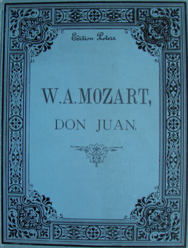 Wolfgang Amadeus Mozart, mit vollstndigem Taufnamen: Joannes Chrysostomus Wolfgangus Theophilus Mozart (* 27. Januar 1756 in Salzburg,  5. Dezember 1791 in Wien), war ein sterreichischer Komponist.

Don Giovanni komponiert 1787 KV 5
Klavier zu zwei Hnden ohne Stimme - ohne Text - 39 € mtl./K 350 €