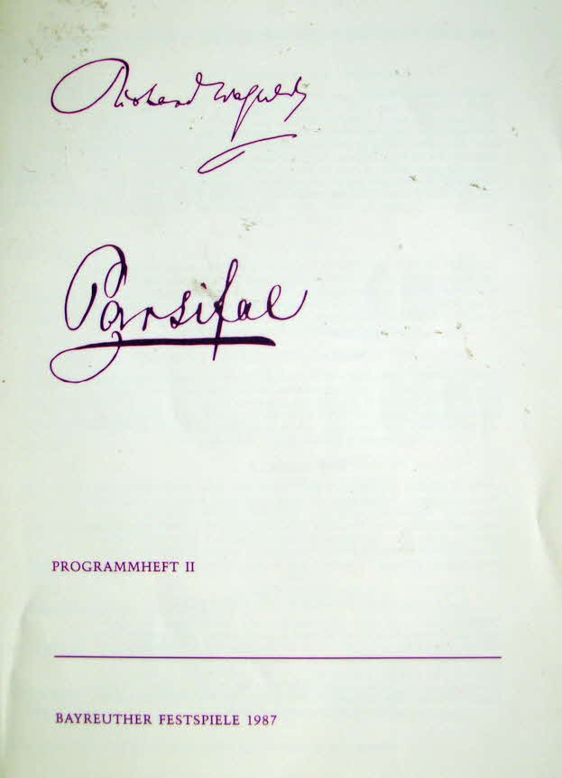 Bayreuther Festspiele 1987